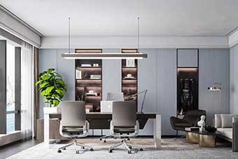 无为轻奢风格-书房