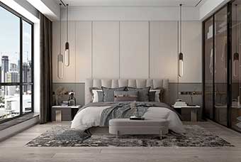 无为现代风格-卧室