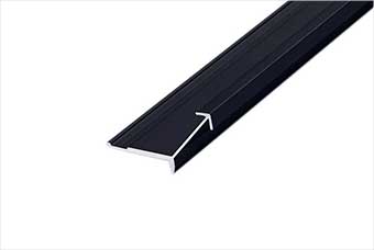 无为航空纤维墙咔铝合金阳角线（哑黑氧化）